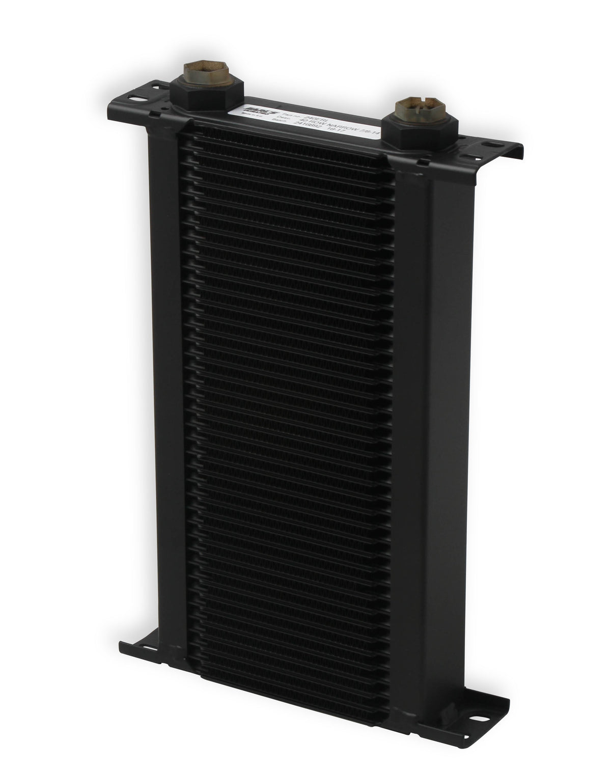 Earl’s UltraPro Oil Cooler - Black - 40 Rows - Narrow Cooler - 240ERL