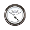 Classic Instruments Classic White 2-1/8" Volt Gauge - CW30SLC