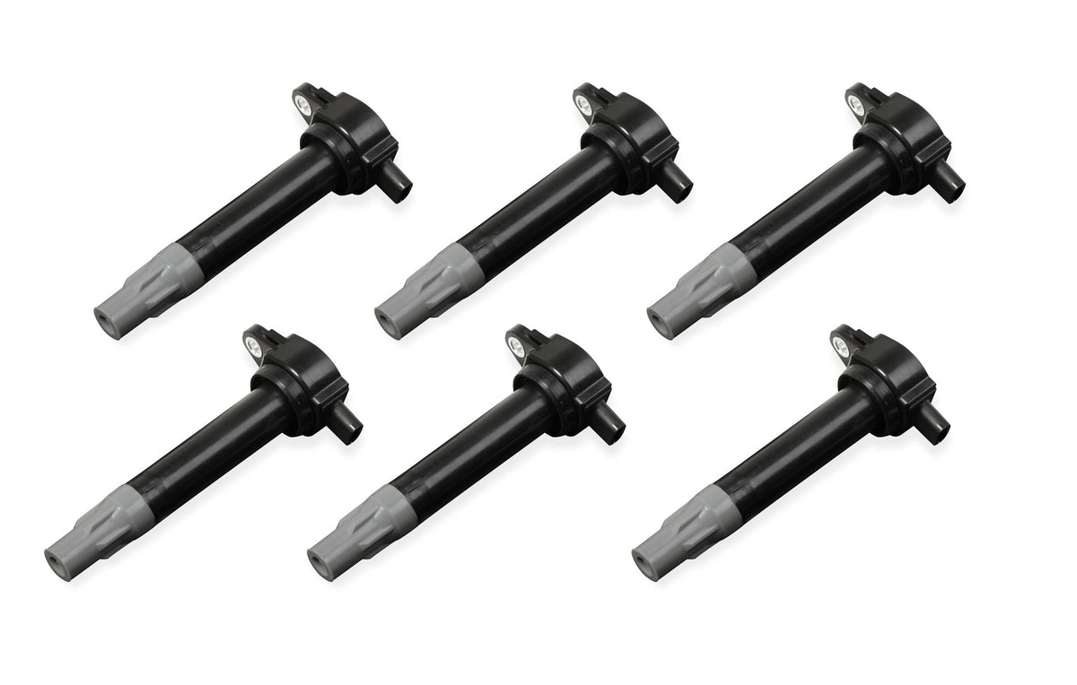 MSD Ignition Coil - Blaster - Chrysler V6 - Black - 6-Pack - 827263