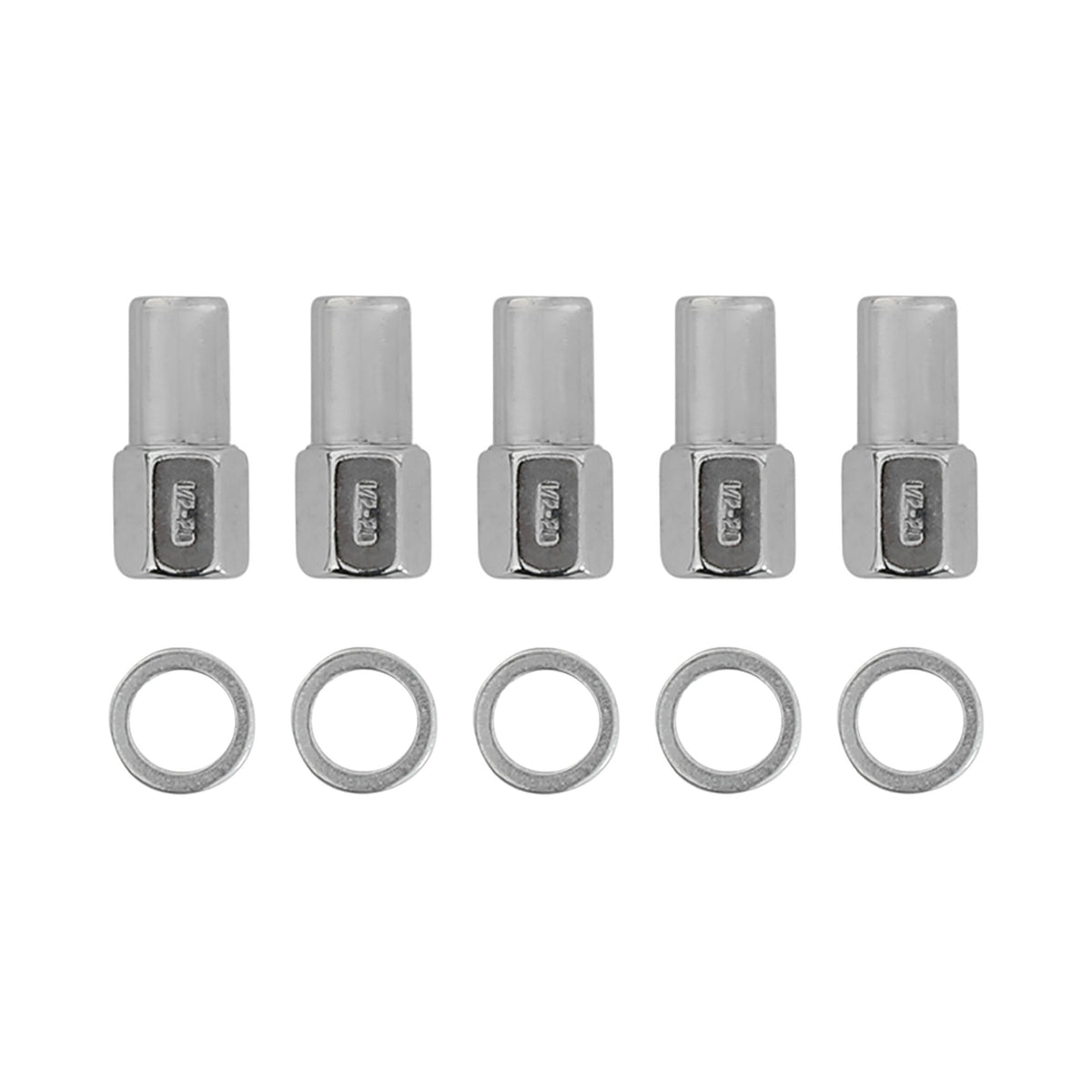 Mr. Gasket Competition Open End Style Lug Nuts - Set Of 5 - 4305