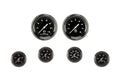 Classic Instruments Hot Rod Six Gauge Set - HR101SLF