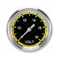 Classic Instruments Autocross Yellow 2-5/8" Volt Gauge - AX330YAPF