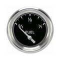 Classic Instruments Autocross Gray 2-5/8" Fuel Level Gauge (0-90 Ohm) - AX212GAPF