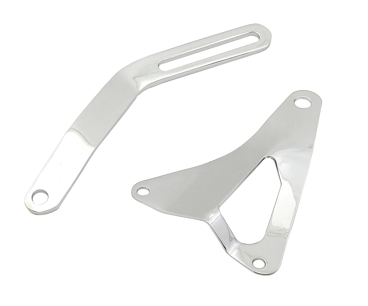Mr. Gasket Alternator Bracket - Chrome - 5185