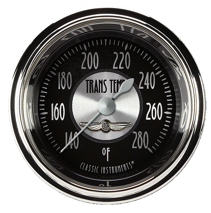 Classic Instruments All American Tradition 2-1/8" Transmission Temperature Gauge - AT127SHC