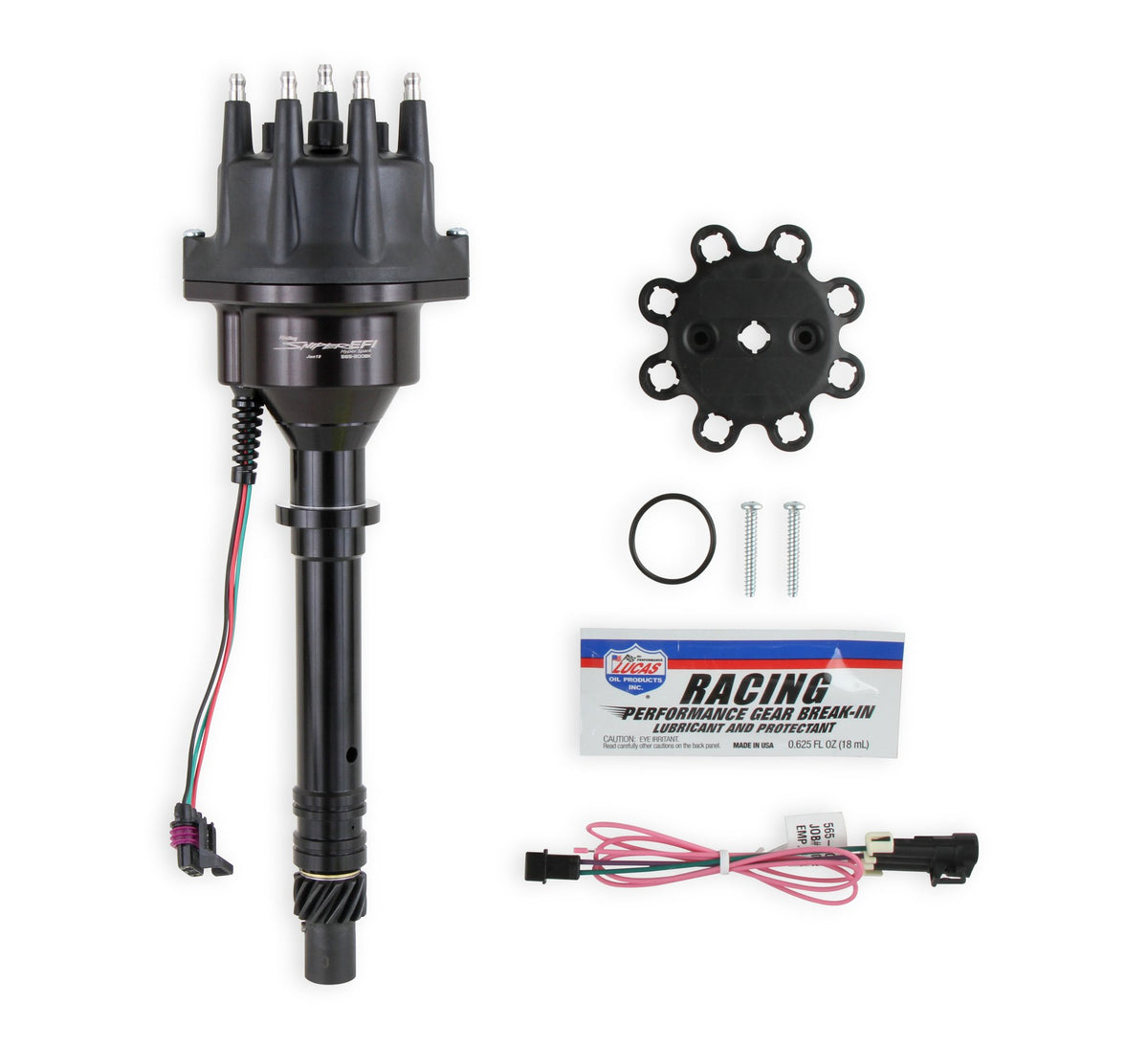 Holley Sniper HyperSpark Distributor - Chevrolet SBC / BBC - 565-300BK