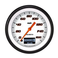 Classic Instruments Velocity White 3-3/8" Speedometer Gauge w/ Info Screen - VS55DWBLF