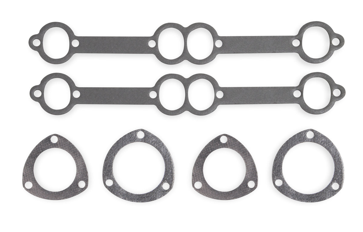 Flowtech Header Gaskets-Ferroglass Non-Asbestos  - 262-400 Chevy Small Block Gen I 55-91 - 99161FLT