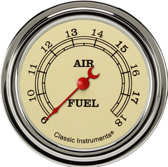 Classic Instruments Vintage 2-5/8" Air Fuel Ratio Gauge - VT394SLF