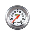 Classic Instruments Racepak 2-1/8" Oil Press White (100 PSI) - 250-CI-181WA