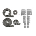 Mr. Gasket Flex-Braid Hose Sleeve Kit - Silver - 8092