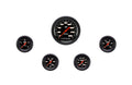 Classic Instruments Velocity Black 2-1/8" Full Sweep Five Gauge Set - VS100BBPF