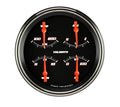 Classic Instruments Velocity Black 5" Quad Gauge (240-33 Ohm) - VS75BSLF