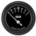 Classic Instruments Hot Rod 2-1/8" Gear Select W/OD - HR06BLF