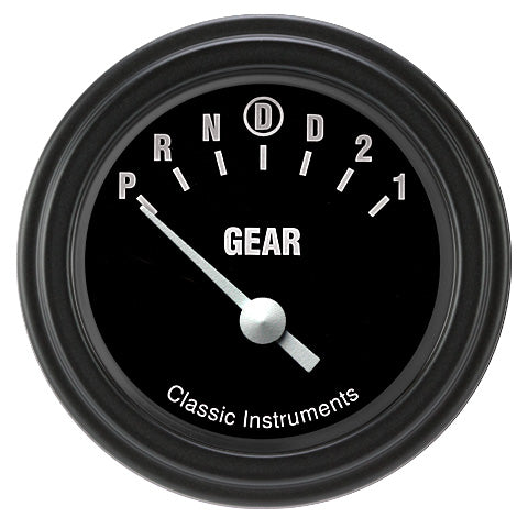 Classic Instruments Hot Rod 2-1/8" Gear Select W/OD - HR06BLF