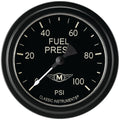Classic Instruments Moal Bomber 2-5/8" Fuel Pressure Gauge (100 PSI) - MA346BLF