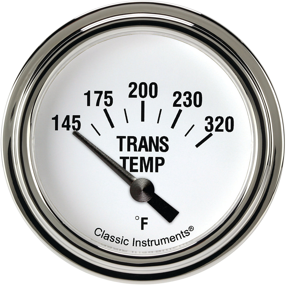 Classic Instruments White Hot 2-5/8" Transmission Temperature Gauge - WH227SLF