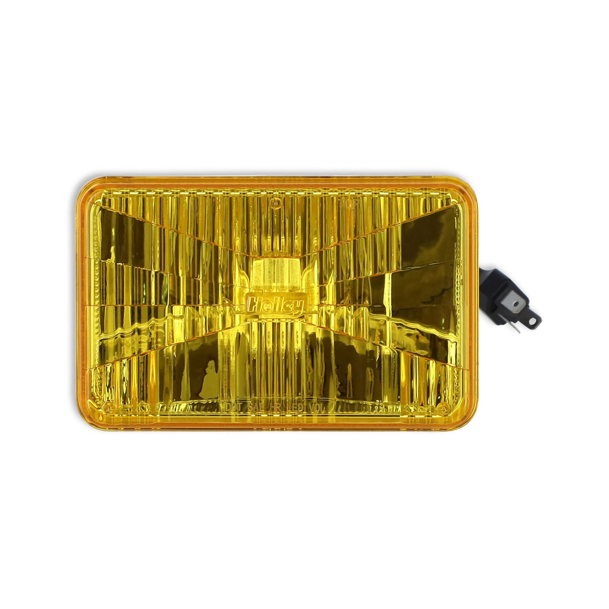 Holley RetroBright LED Replacement forward light - Yellow Lens,HIGH BEAM ONLY - LFRB101