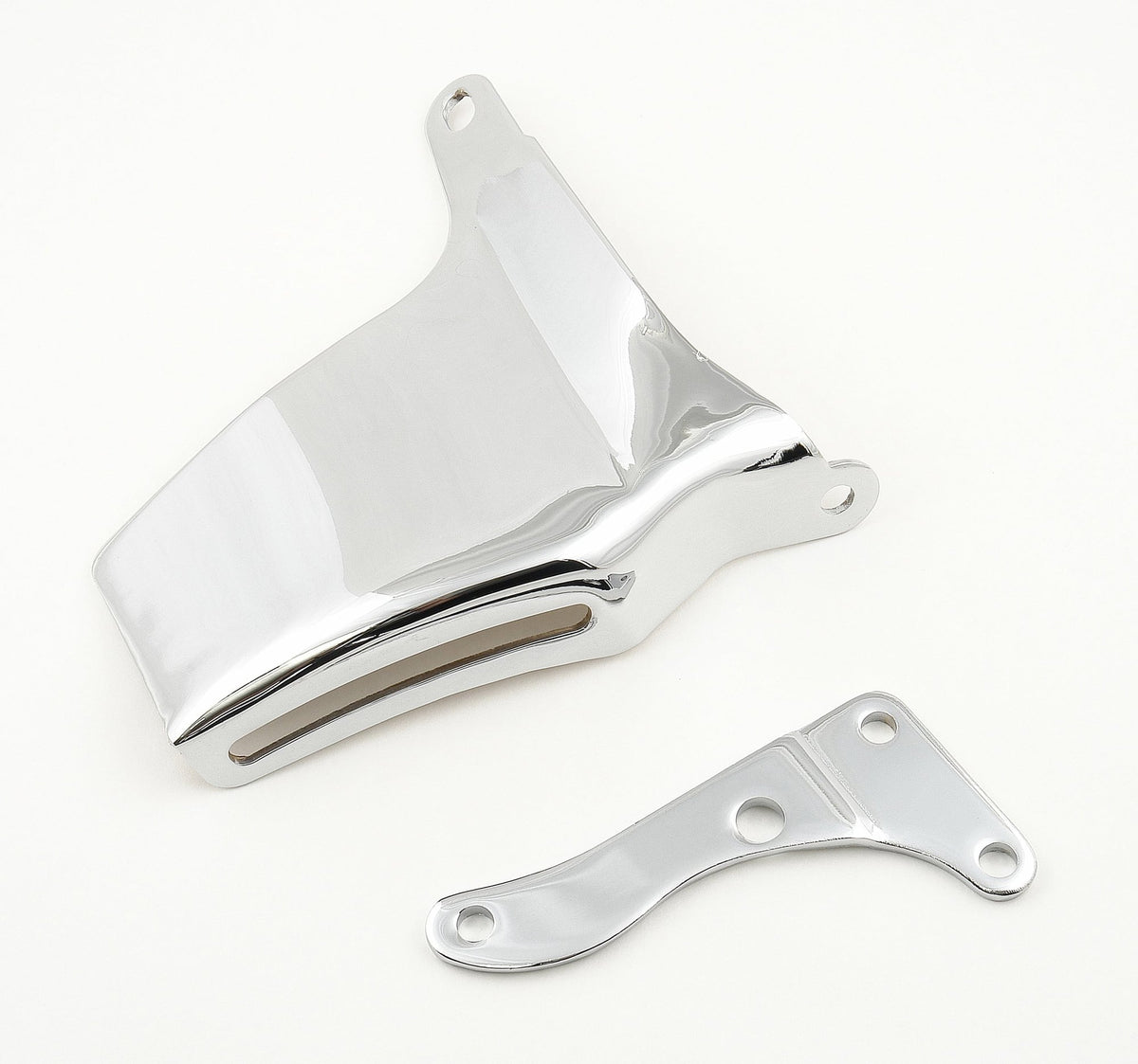 Mr. Gasket Alternator Brackets - Chrome - 5171