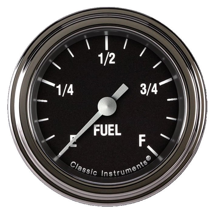 Classic Instruments Hot Rod 2-1/8" Fuel Level Gauge - HR109SLF