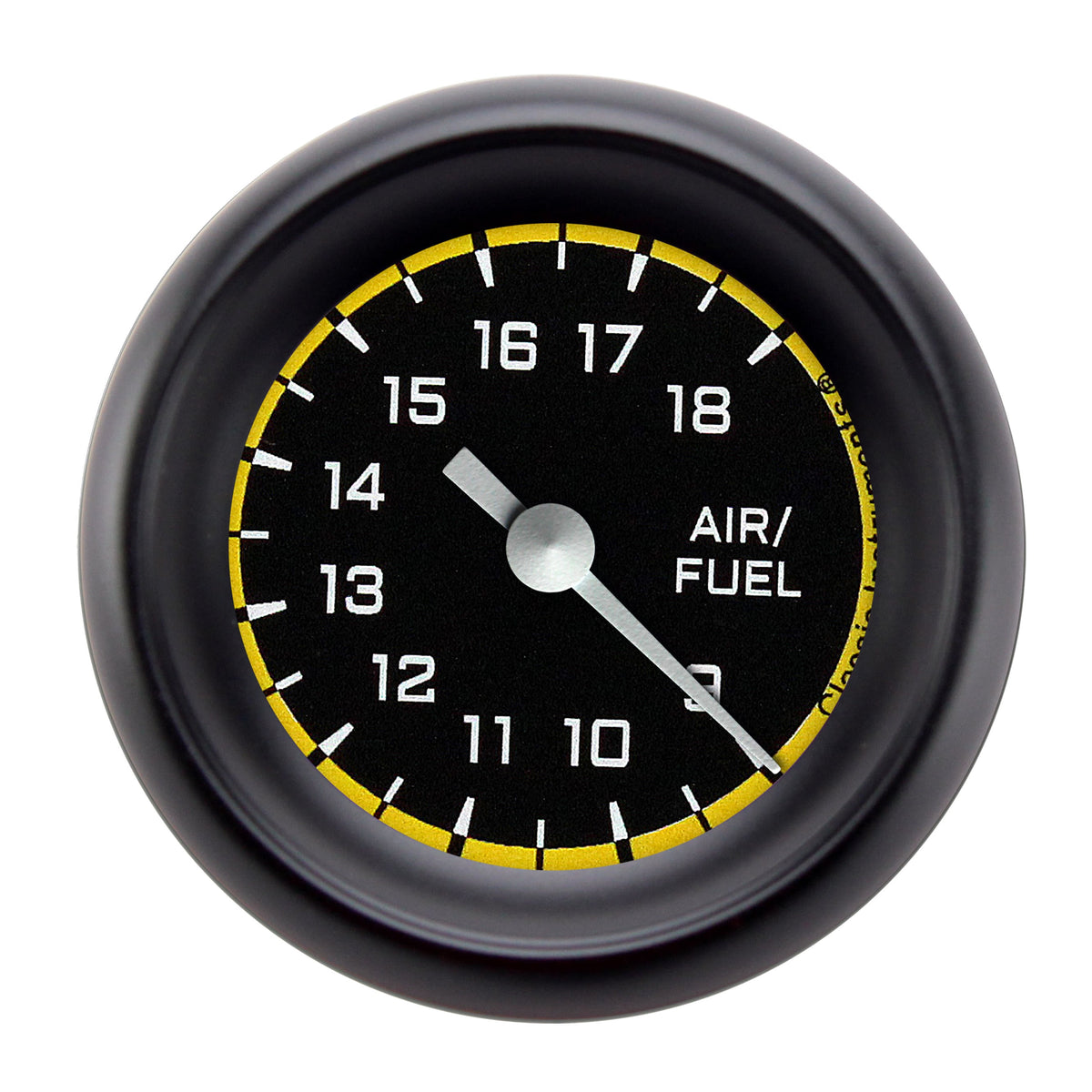 Classic Instruments Autocross Yellow 2-1/8" Air Fuel Ratio Gauge - AX194YBPF