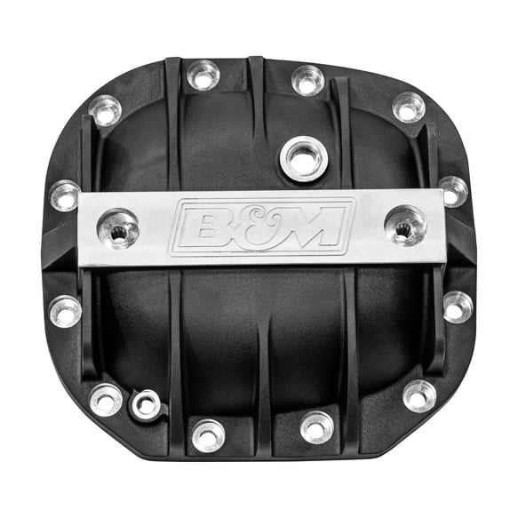 B&M Hi-Tek Super 8.8 Differential Cover - Black - 41296