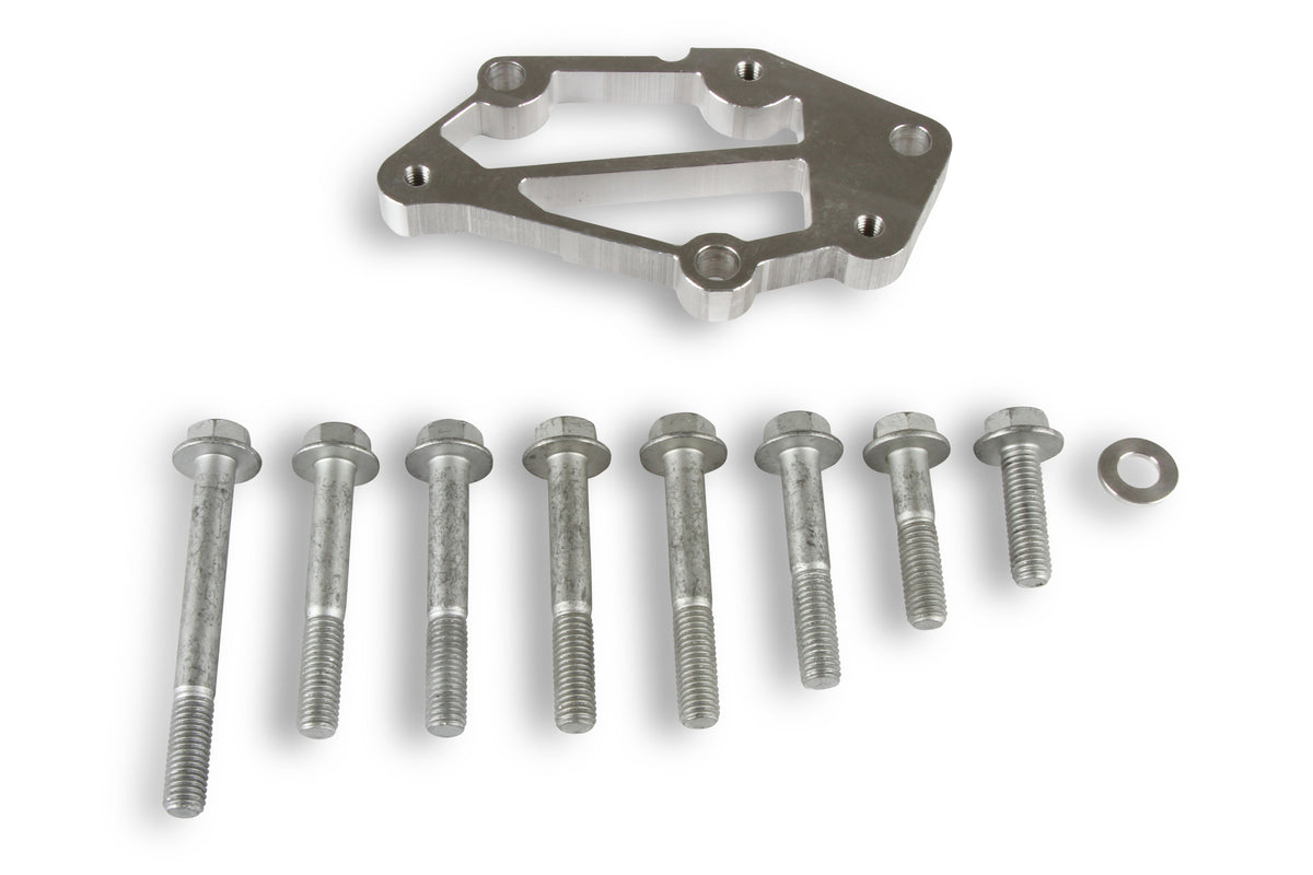Holley LS Accessory Drive Bracket - Installation Kit for Standard (Short) Alignment - 21-1