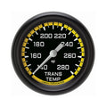 Classic Instruments Autocross Yellow 2-5/8" Transmission Temperature Gauge - AX327YBPF