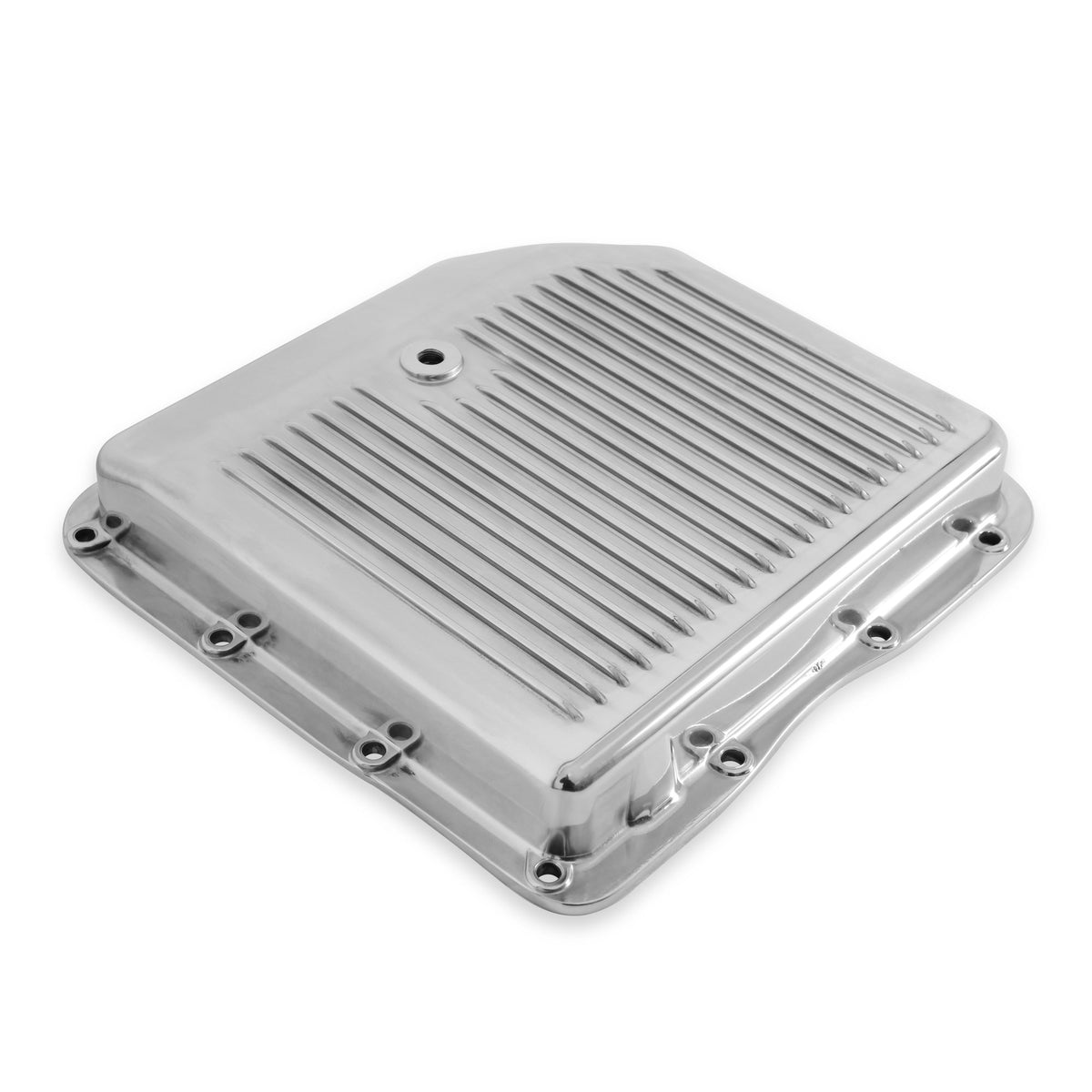 Mr. Gasket Transmission Oil Pan - Polished Aluminum - 9791G