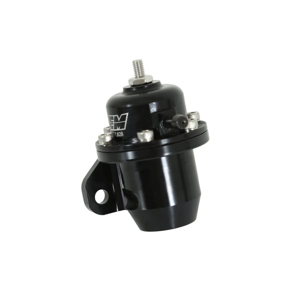 AEM Adjustable Fuel Pressure Regulator - Honda Offset 90 - Black - 25-304BK