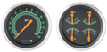 Classic Instruments G/Stock 5" Speedo & 5" Quad-GM - GS52SLC