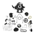 Holley Black Mid-Mount Complete Accessory System - 20-291BK