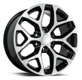 REV Wheels Replica 582 Series - 22x9 - 6.1 BS - 6x5.5 - 582MB-2298328