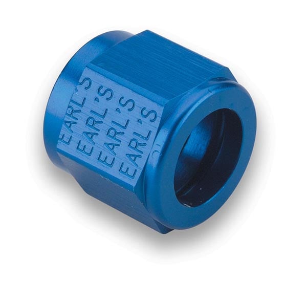 Earl’s -8 AN Aluminum Tube Nut - 981808ERL