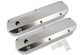 Mr. Gasket Fabricated Aluminum Valve Covers - Silver - 6843G