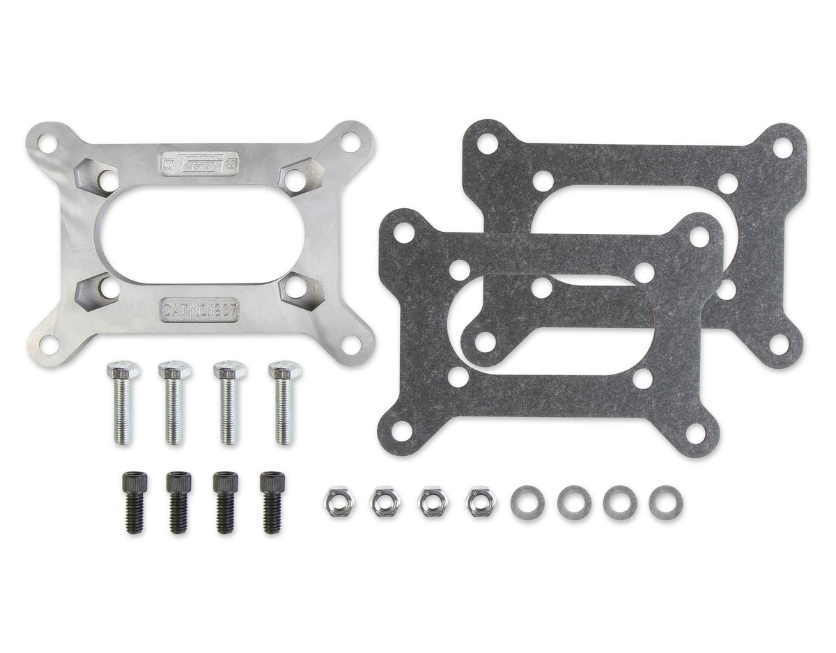 Mr. Gasket Carb Adapter Kit-Large Holley to Small Rochester 4-Bolt(both 2-Barrel) - 1937MRG