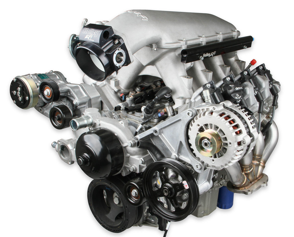 Holley Complete GM Gen V LT, L83, L84, L86, and L87 Accessory Drive System
w/ Alt, P/S, A/C, Water Pump, Belts, and Spacers - 20-170