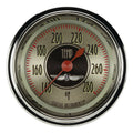 Classic Instruments All American Nickel 2-1/8" Full Sweep Water Temp Gauge - AN126SHC-02