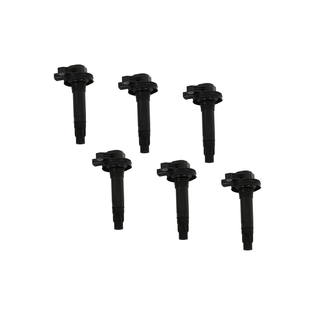 Ignition Coil - Super Coil series - 2007-2016 Ford 3.5L/3.7L V6, Black, 6-pack 140061K-6
