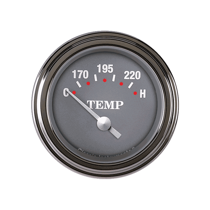 Classic Instruments SG Series 2-1/8" Water Temperature Gauge - SG26SLF