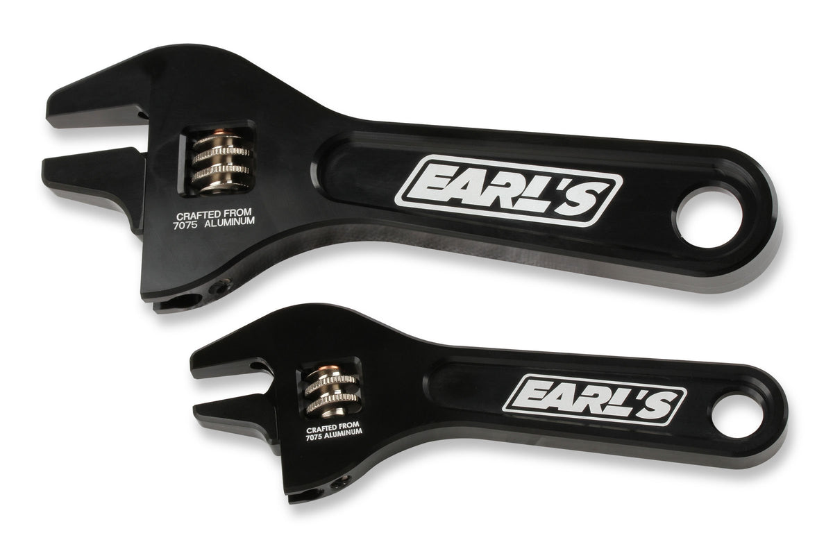 Earl’s 2-Piece Aluminum Adjustable AN Wrench Set - 230351ERL