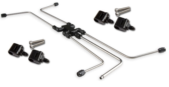 Earl’s LS Steam Tube Kit with Stainless Hard Line Tubing and Steam Vent Adapters - LS0041ERL