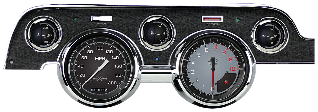 Classic Instruments Autocross Gray Package - MU67AXG