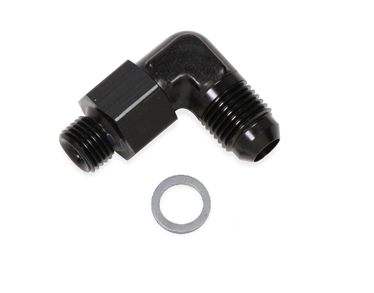 Earl’s 90 Degree -6 AN Male to 9/16"-24 Swivel - AT949094ERL