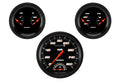 Classic Instruments Velocity Black Series Three Gauge Set - VS61BBLF