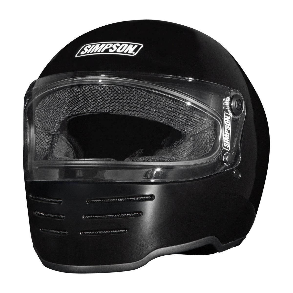 Simpson M62 Bandit Helmet - Black - Medium - M622MD
