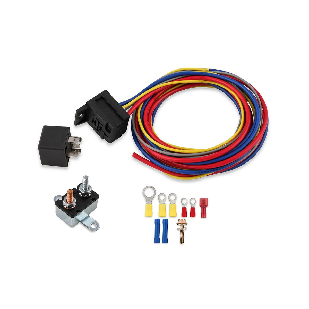 Mr. Gasket Electric Fuel Pump Harness & Relay Wiring Kit - 40205G