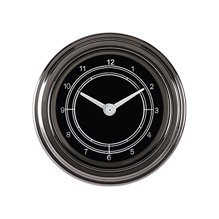 Classic Instruments Traditional 2-1/8" Clock - TR90SLF