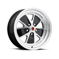 Legendary Wheel Styled - 17x7 - 5x4.5 - 4.25 BS - Gloss Black/Machined - LW20-70754A