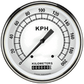 Classic Instruments Classic White 4-5/8" Speedometer Gauge - CW58SLF
